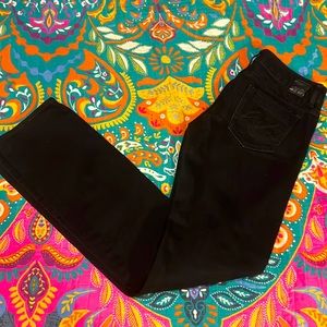 🔥BLACK ZELDA SKINNY JEANS UNIQUE SPARKLE GLITTER